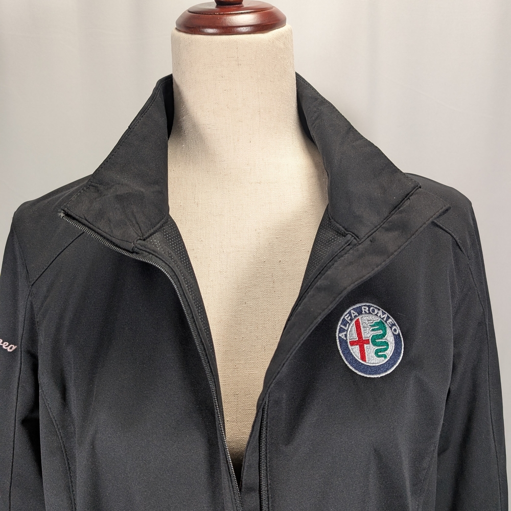 Port Authority Black Utility Jacket with Wide Collar